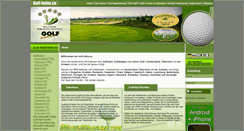 Desktop Screenshot of golf-index.eu